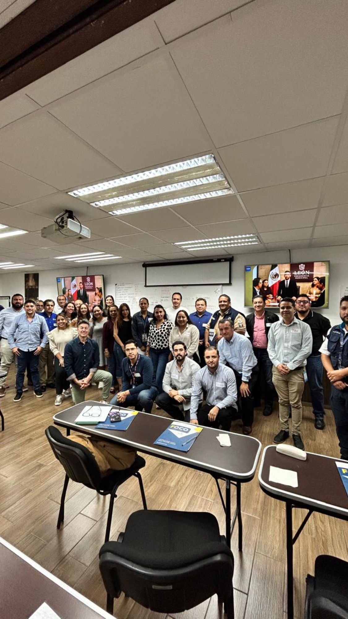 Cierre del curso de comunicación asertiva en la Presidencia Municipal de León